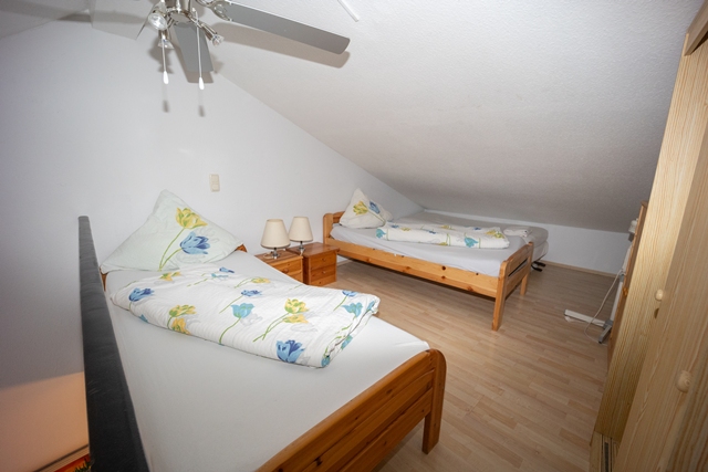 Zweier Appartment 3 Betten Etage